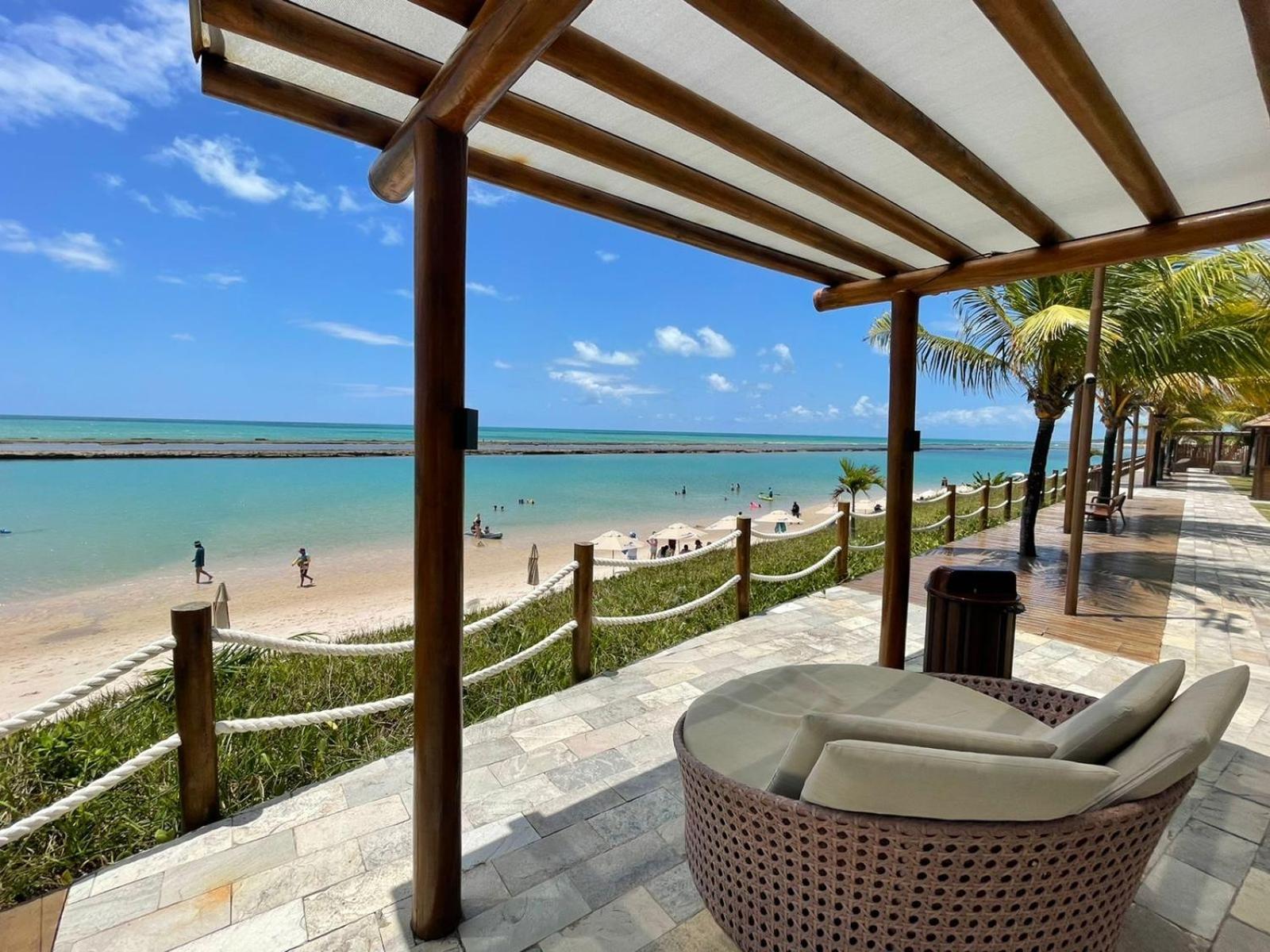 Bangalo 32 - Beira Mar - Praia De Muro Alto Pôrto das Galinhas Exteriör bild